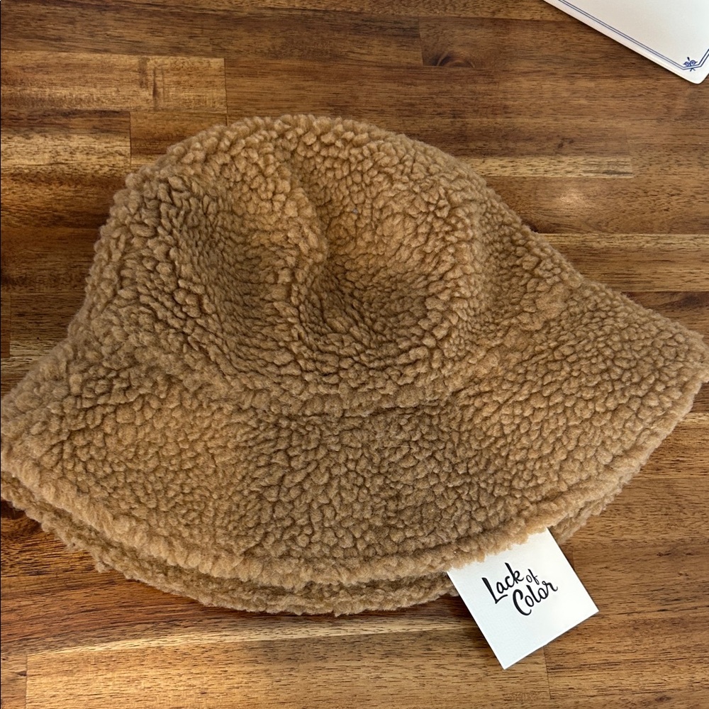 Lack of Color Teddy Bucket Hat